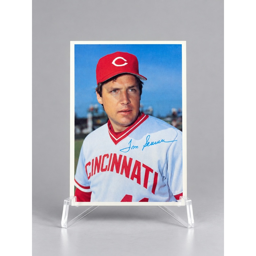 1980 Topps Tom Seaver Cincinnati Reds Baseball Card 15 of 60 Oversized 5x7